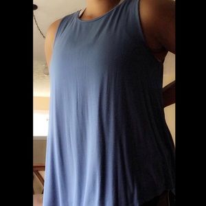 old navy blue flowy tank